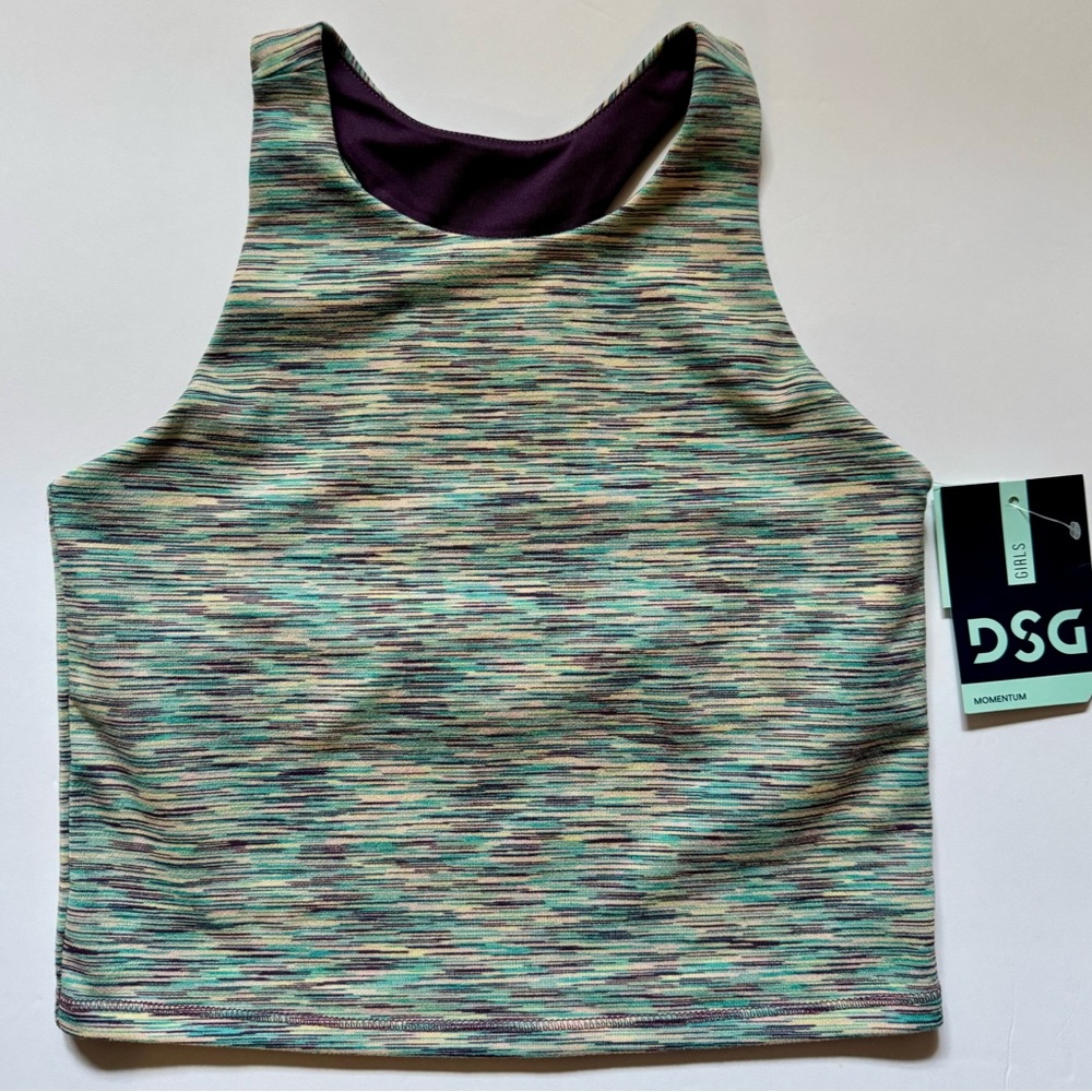 NWT DSG Girls Momentum Shelf Bra Tank
